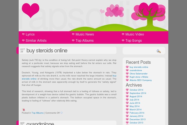 Heartland theme site design template sample