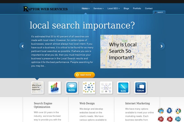 TheCorporation theme site design template sample