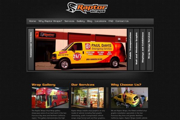 Spotlight theme site design template sample