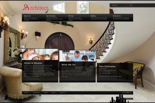 rarchitect.com site used Fashiondesign