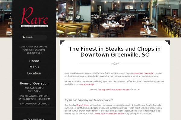 Eatery theme site design template sample