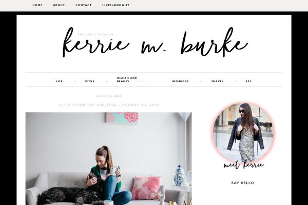 rarelytakenseriously.com site used Kerrie-burke