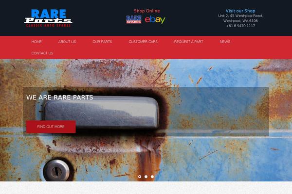 Titan theme site design template sample
