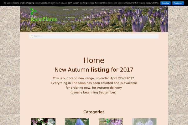 Site using Storefront-designer plugin