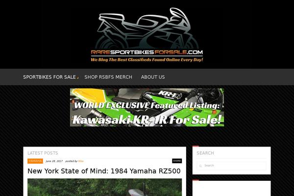 Site using Startup-blog-pro plugin