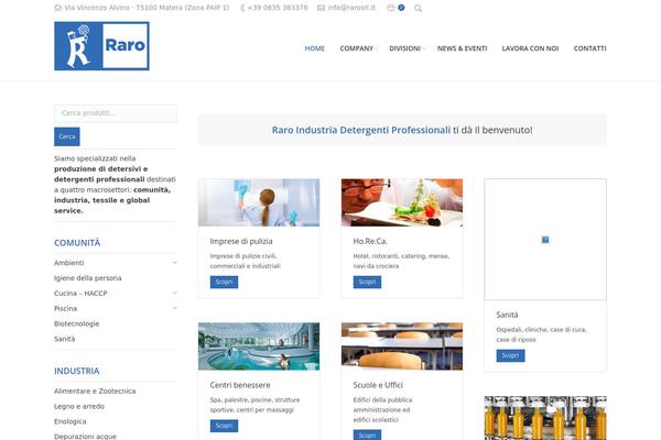 Site using Easy Table plugin
