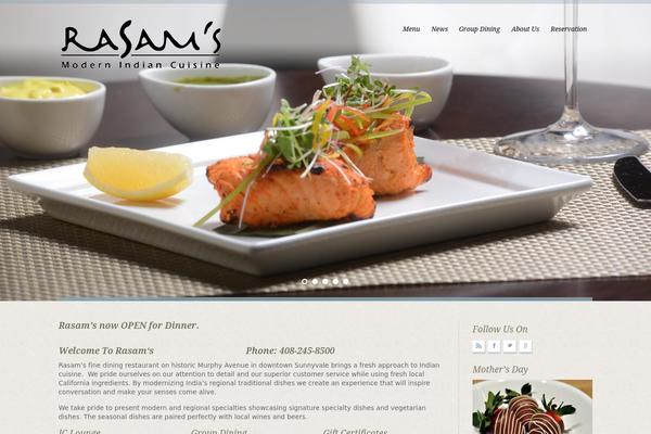 White Rock theme site design template sample