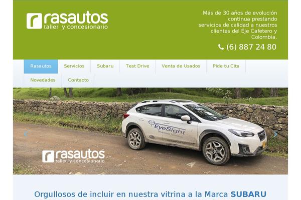 rasautos.com.co site used Theme48295