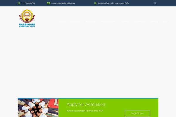 Smarty theme site design template sample