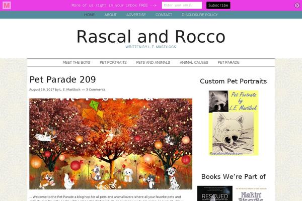 Serena theme site design template sample