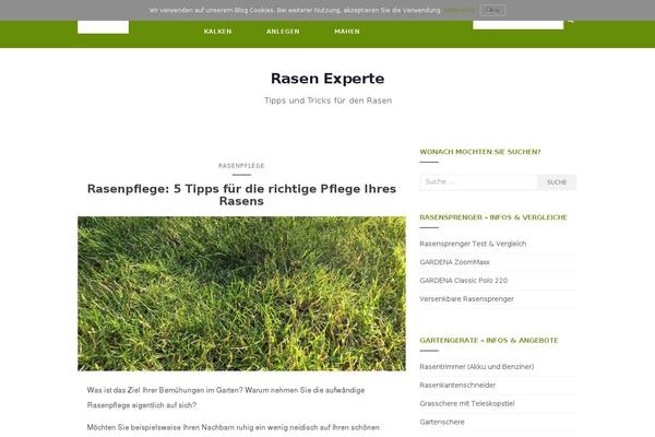 GeneratePress theme site design template sample