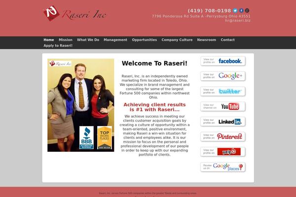 Smallbiz Dynamic theme site design template sample