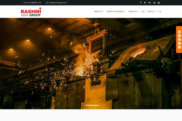 Site using WP Nice Scroll Bar plugin