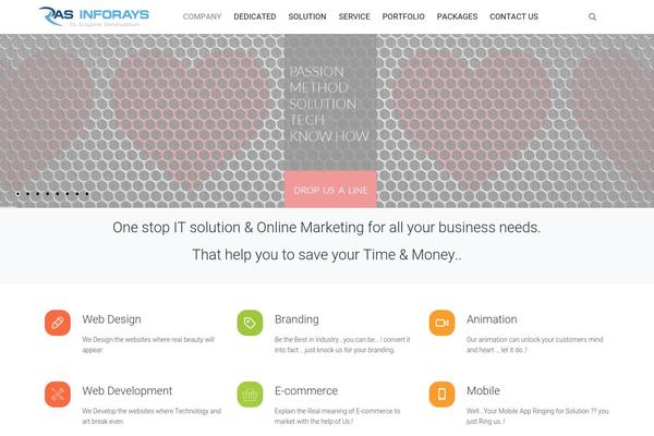 SEOWP theme site design template sample