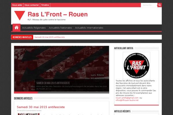 Site using Contact Coldform plugin