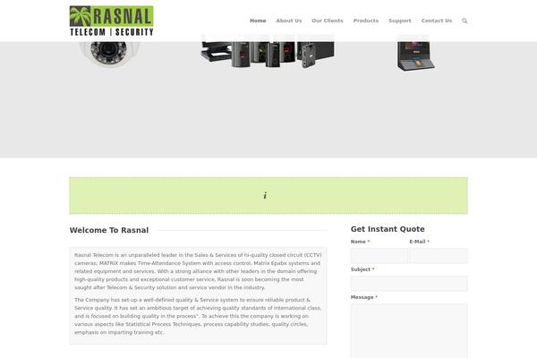 Site using Themesflat plugin