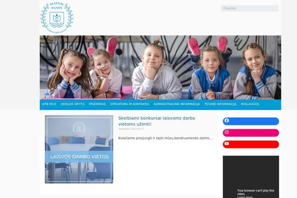 Site using Scroll to Top Button plugin