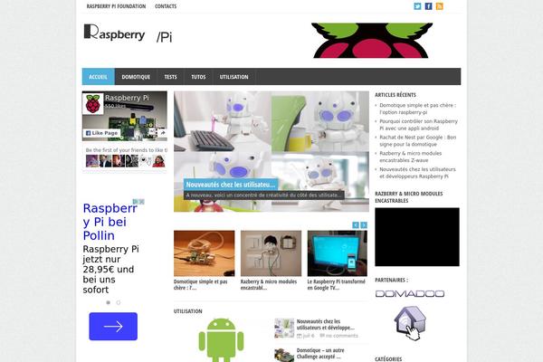 Eris theme site design template sample