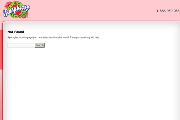 Raspberry theme site design template sample