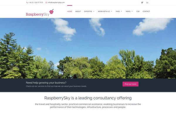 evolve theme site design template sample