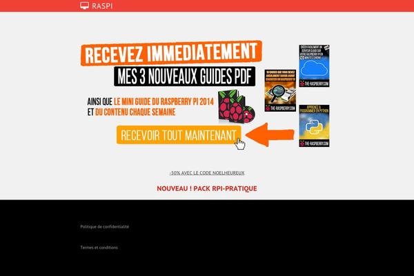 Thunder theme site design template sample