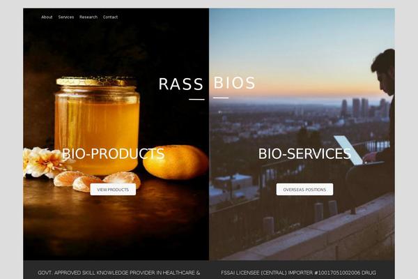 Ultra theme site design template sample