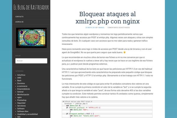 Site using WP-Syntax plugin