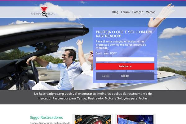 rastreadores.org site used Centro