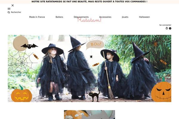 Konte theme site design template sample