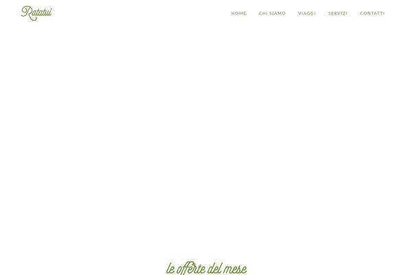 BonVoyage theme site design template sample