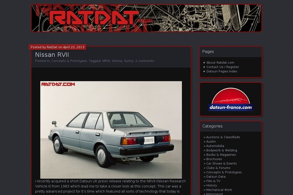Parament theme site design template sample