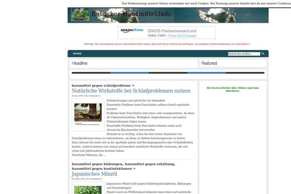 Site using Amzn plugin