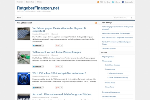 Daily theme site design template sample