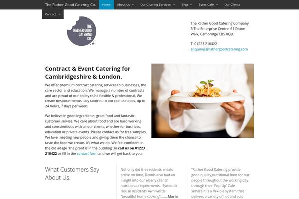 rathergoodcatering.com site used Joints