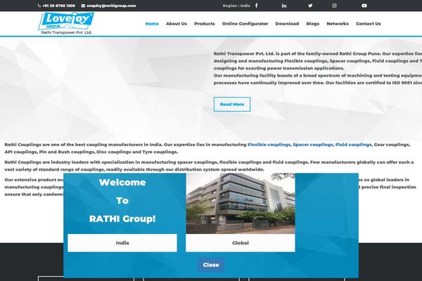 Site using Modal-popup-box plugin