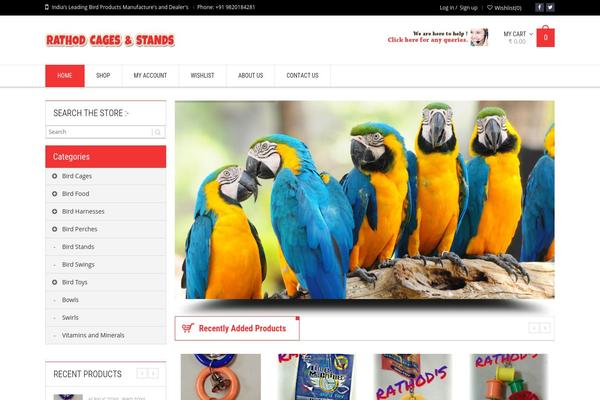 Oswad theme site design template sample