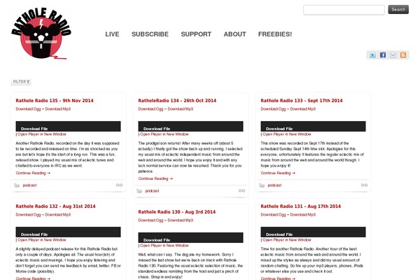 Shaken Grid Premium theme site design template sample