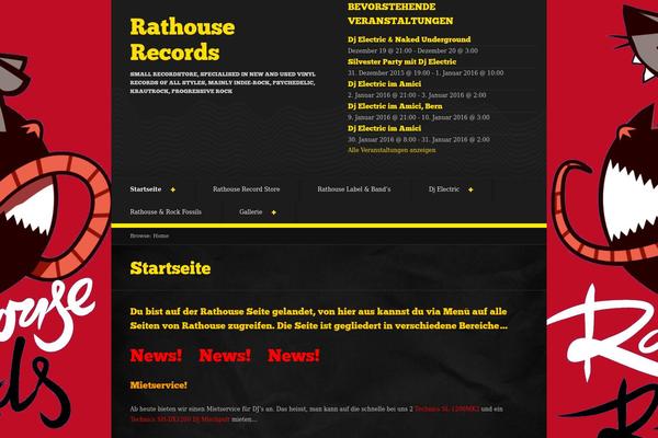 Fanwood theme site design template sample