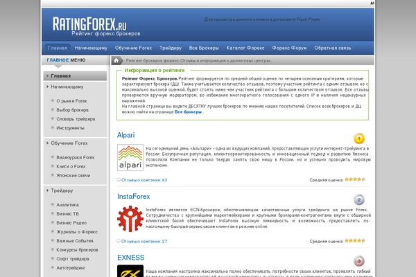 Site using Review-site plugin