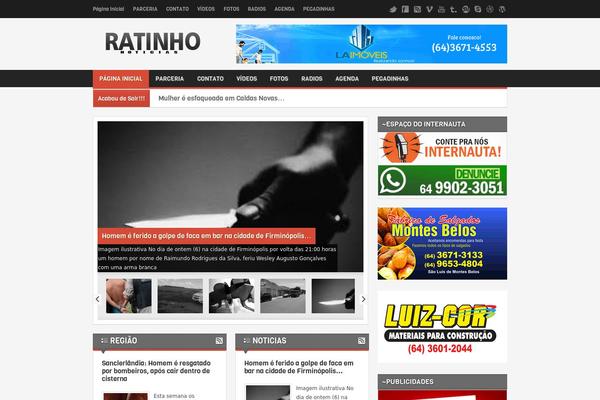 LioMagazine theme site design template sample