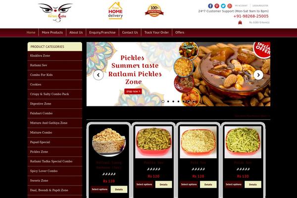 ratlamitadka.com site used Theretailer1