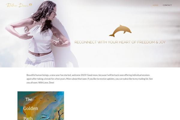Peter theme site design template sample