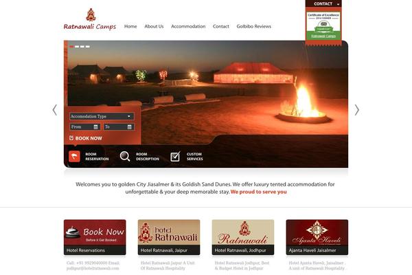 Guesthouse theme site design template sample