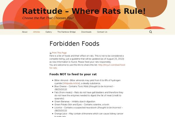 Site using WP-Print plugin