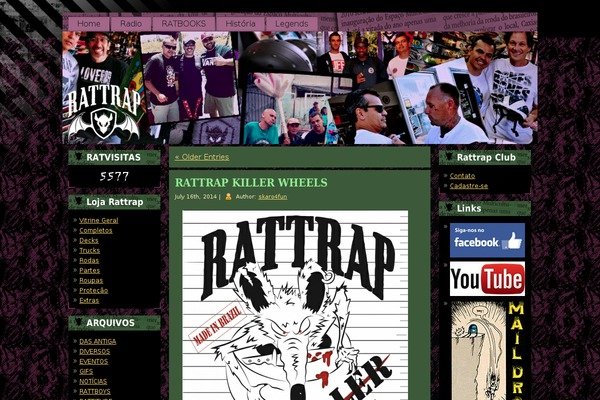 Site using AWSOM Pixgallery plugin