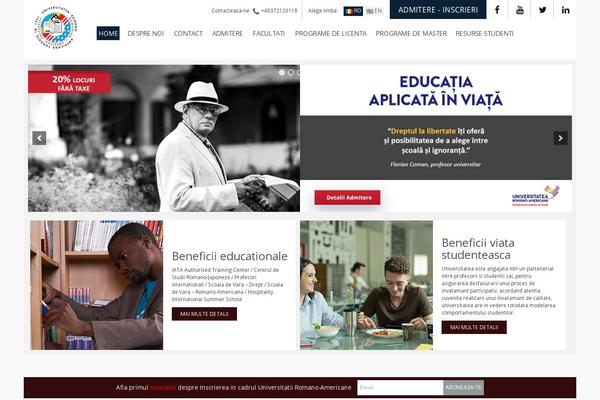 The7 theme site design template sample
