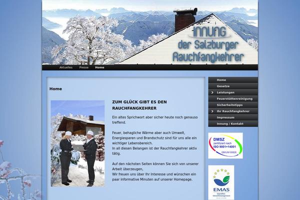 BlueGray theme site design template sample