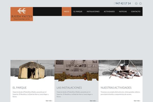 Tisson theme site design template sample