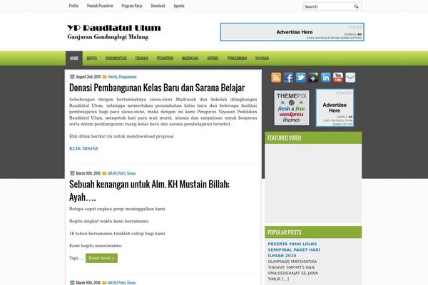 Site using Facebook Photo Fetcher plugin