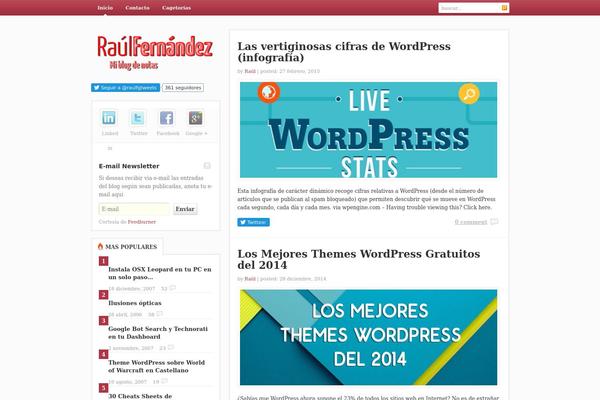 Smartblog theme site design template sample
